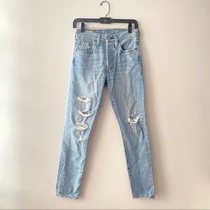 Levi’s 501 s Skinny Jeans 💗